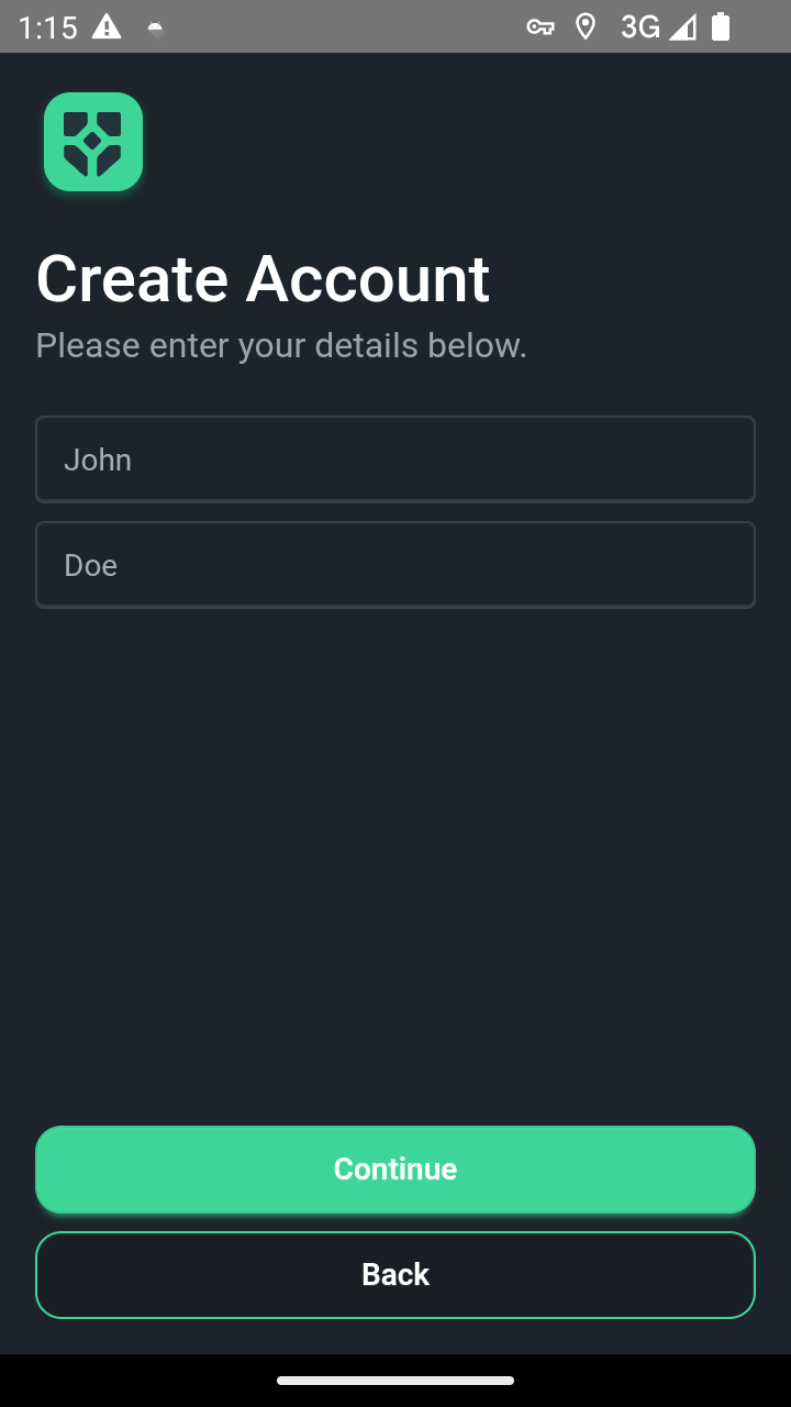 Register Your Profile (First Time Only)